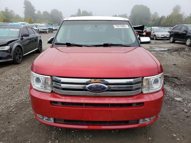 2FMGK5DC4BBD00177 - 2011 FORD FLEX LIMITED RED photo 5