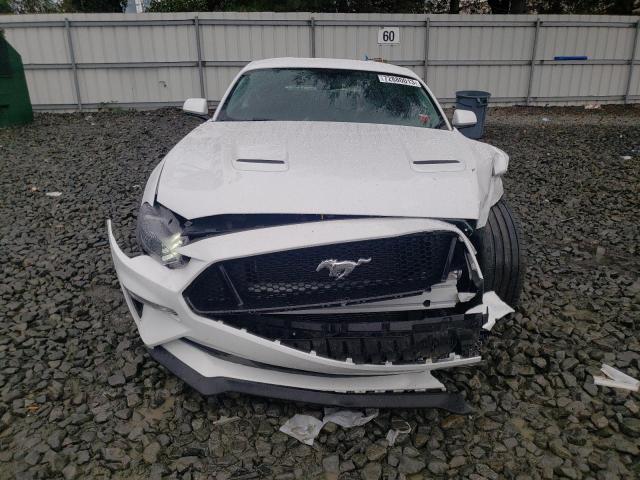 1FA6P8CF1J5178420 - 2018 FORD MUSTANG GT WHITE photo 5