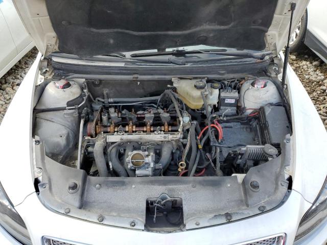 1G1ZE5EB3AF131334 - 2010 CHEVROLET MALIBU LTZ თეთრი ფოტო 11