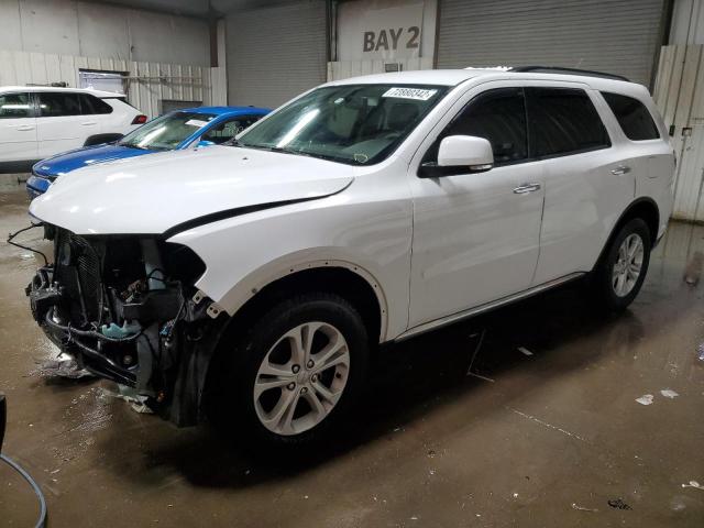 1C4RDJDG6DC687854 - 2013 DODGE DURANGO CREW WHITE photo 1