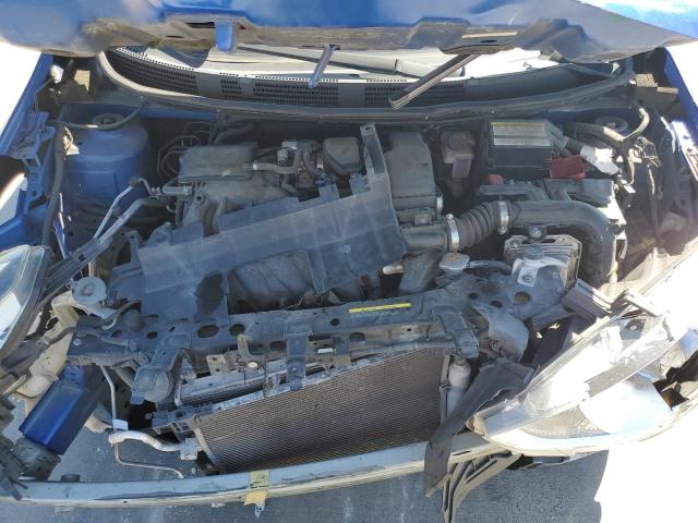 3N1CN7APXGL829273 - 2016 NISSAN VERSA S BLUE photo 11