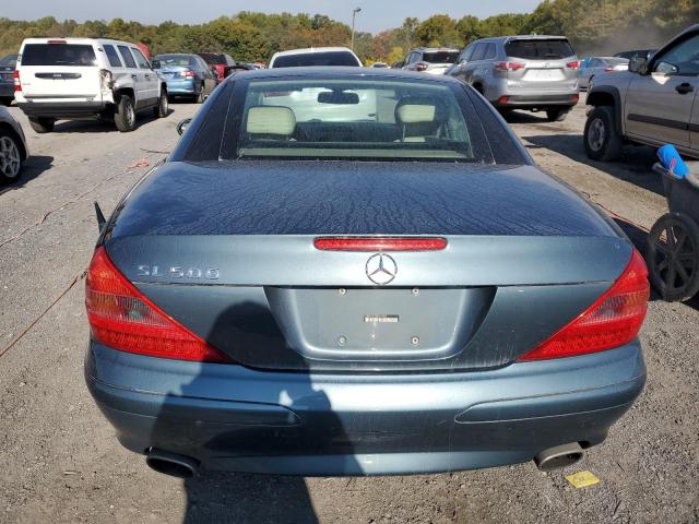 WDBSK75F63F049809 - 2003 MERCEDES-BENZ SL 500R BLUE photo 6