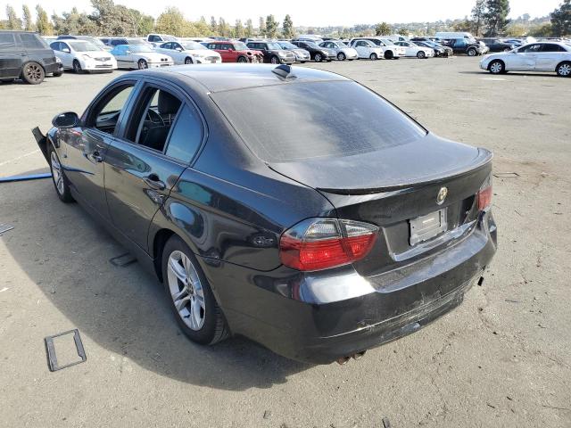 WBAVA37548NL48384 - 2008 BMW 328 I BLACK photo 2