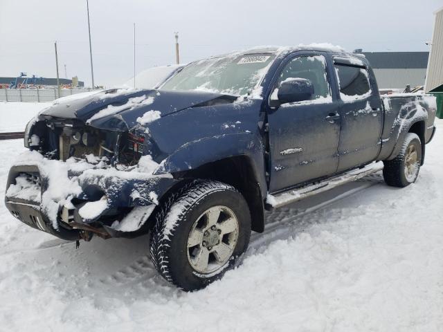 5TEMU52N56Z153042 - 2006 TOYOTA TACOMA DOUBLE CAB LONG BED BLUE photo 1