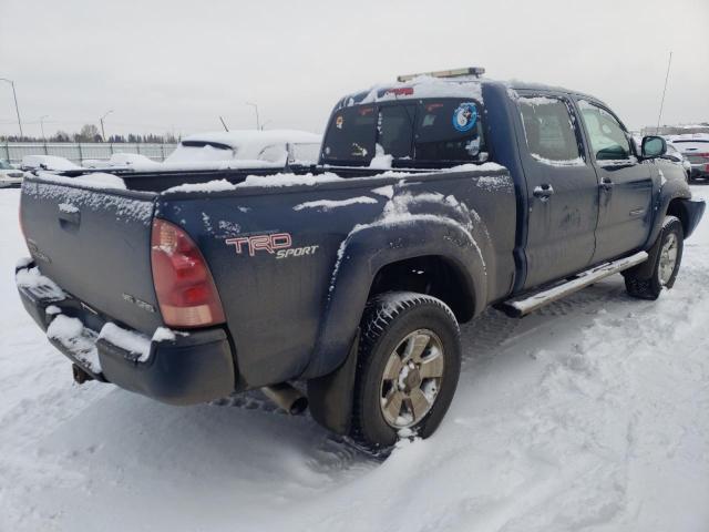 5TEMU52N56Z153042 - 2006 TOYOTA TACOMA DOUBLE CAB LONG BED BLUE photo 3