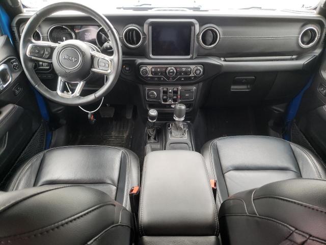 1C4JJXP68MW847646 - 2021 JEEP WRANGLER U SAHARA 4XE BLUE photo 8