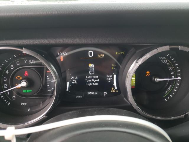 1C4JJXP68MW847646 - 2021 JEEP WRANGLER U SAHARA 4XE BLUE photo 9