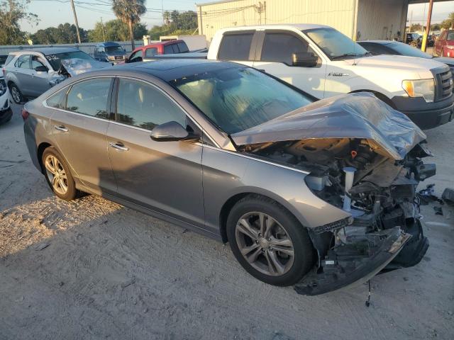 5NPE34AF4JH615954 - 2018 HYUNDAI SONATA SPORT GRAY photo 4