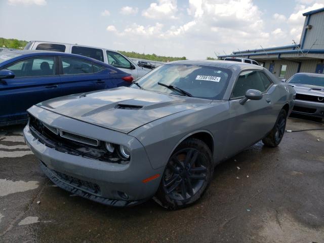 2C3CDZGG0KH717283 - 2019 DODGE CHALLENGER SXT GRAY photo 1