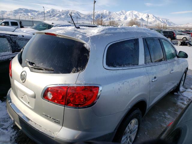 5GAEV13D09J196140 - 2009 BUICK ENCLAVE CX SILVER photo 3