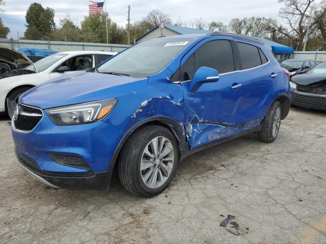 KL4CJASB2JB538553 - 2018 BUICK ENCORE PREFERRED BLUE photo 1