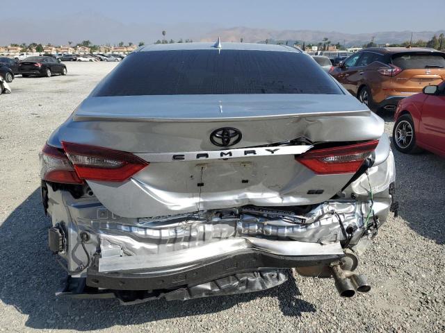 4T1T11AK1PU834874 - 2023 TOYOTA CAMRY SE NIGHT SHADE SILVER photo 6