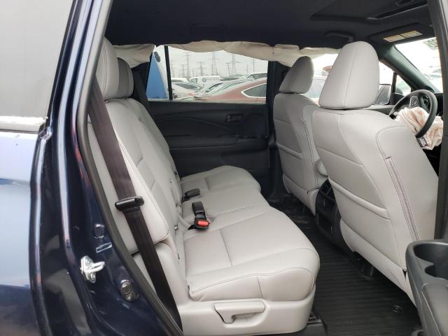 5FNYF8H57NB029696 - 2022 HONDA PASSPORT EXL BLUE photo 11