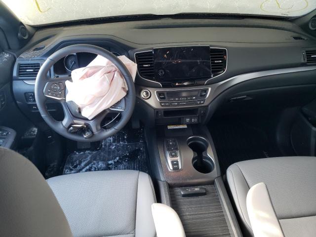 5FNYF8H57NB029696 - 2022 HONDA PASSPORT EXL BLUE photo 8