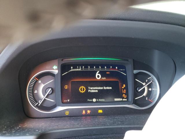 5FNYF8H57NB029696 - 2022 HONDA PASSPORT EXL BLUE photo 9