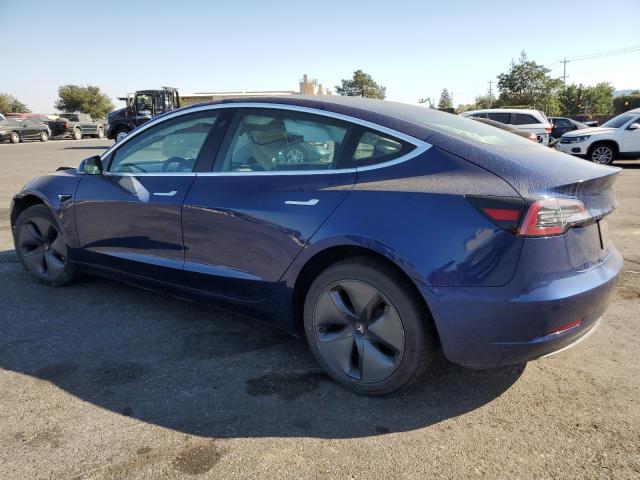 5YJ3E1EA3KF396872 - 2019 TESLA MODEL 3 BLUE photo 2