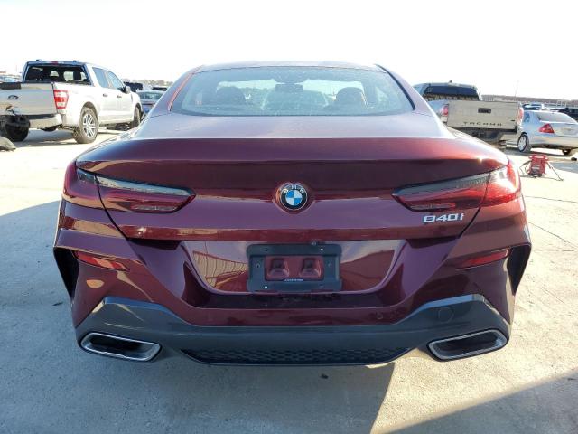 WBAAE2C05LCD13691 - 2020 BMW 840I BURGUNDY photo 6