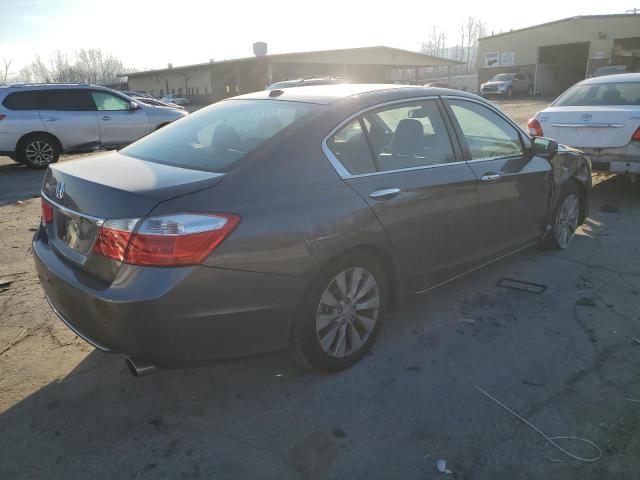 1HGCR2F85FA053261 - 2015 HONDA ACCORD EXL GRAY photo 3