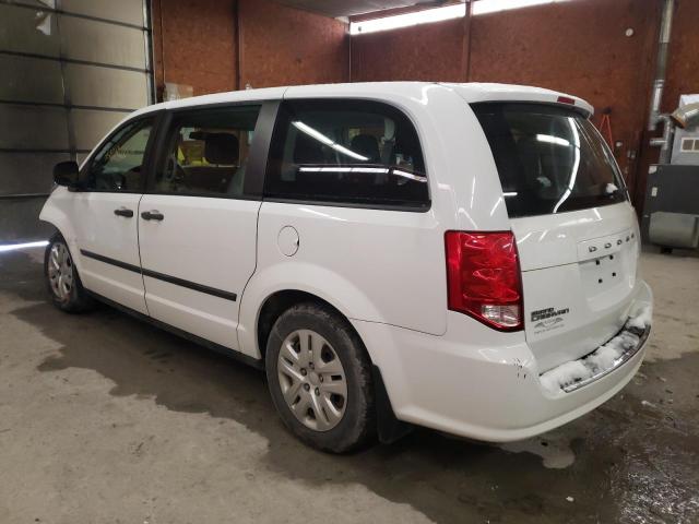 2C4RDGBGXFR747621 - 2015 DODGE GRAND CARA SE WHITE photo 2