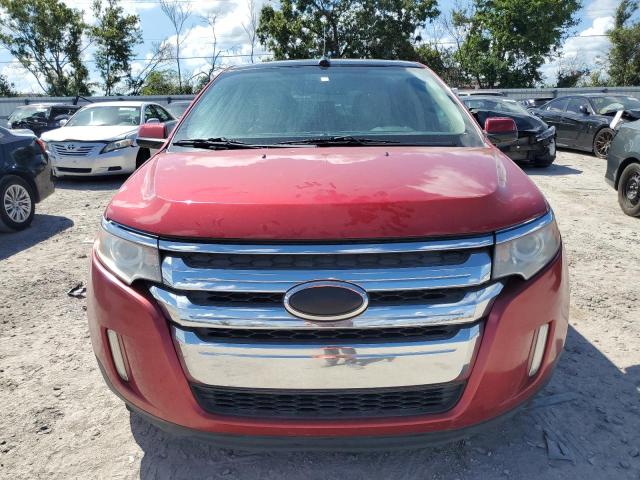 2FMDK3KC0BBB17854 - 2011 FORD EDGE LIMITED RED photo 5