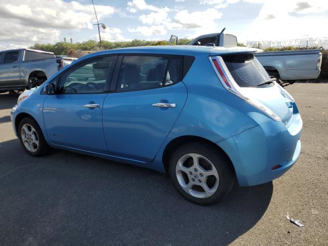 JN1AZ0CP1CT020251 - 2012 NISSAN LEAF SV BLUE photo 2