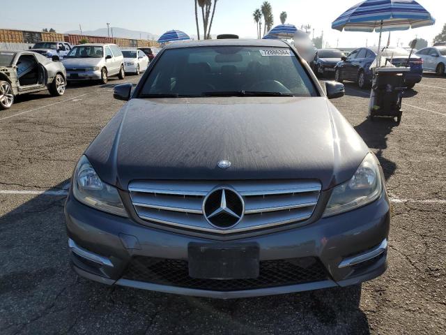 WDDGF4HB0DR272582 - 2013 MERCEDES-BENZ C 250 GRAY photo 5