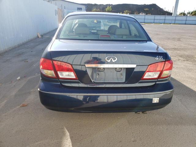 JNKDA31A93T118086 - 2003 INFINITI I35 BLUE photo 6