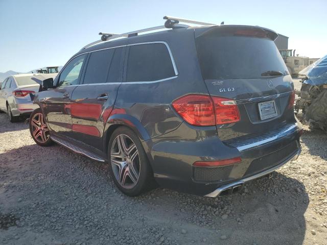 4JGDF7EE8FA497858 - 2015 MERCEDES-BENZ GL 63 AMG GRAY photo 2