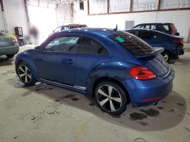 3VWVA7AT1DM618237 - 2013 VOLKSWAGEN BEETLE TURBO BLUE photo 2