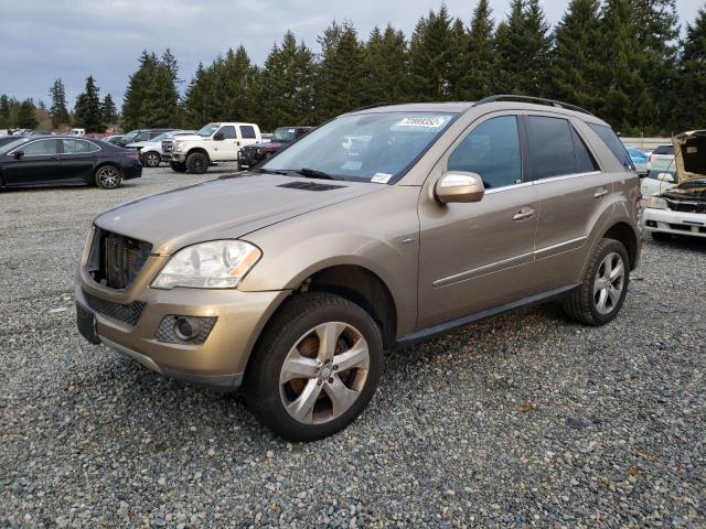 4JGBB2FB7AA604157 - 2010 MERCEDES-BENZ ML 350 BLUETEC TAN photo 1