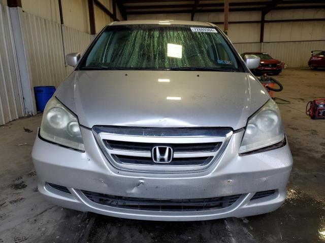 5FNRL38447B144637 - 2007 HONDA ODYSSEY EX SILVER photo 5