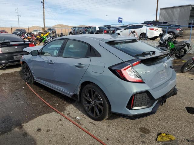 SHHFK7H49KU406754 - 2019 HONDA CIVIC SPORT 蓝色 照片 2