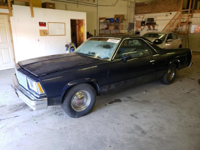 1W80JAK423986 - 1980 CHEVROLET EL CAMINO BLUE photo 1