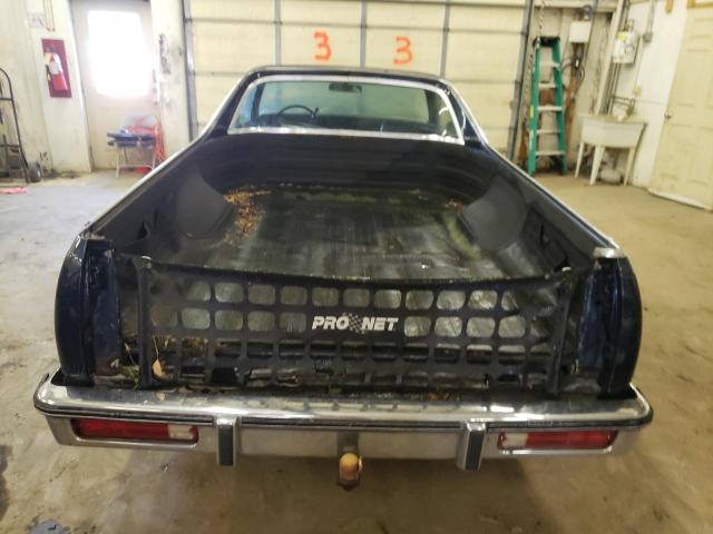 1W80JAK423986 - 1980 CHEVROLET EL CAMINO BLUE photo 10