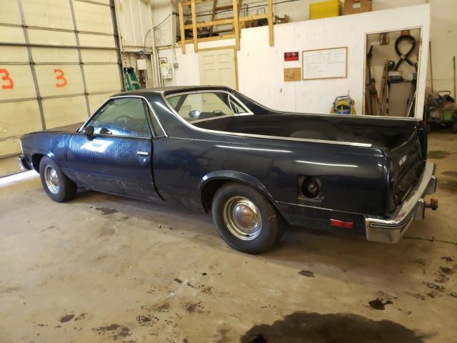 1W80JAK423986 - 1980 CHEVROLET EL CAMINO BLUE photo 2