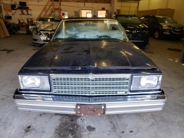 1W80JAK423986 - 1980 CHEVROLET EL CAMINO BLUE photo 5