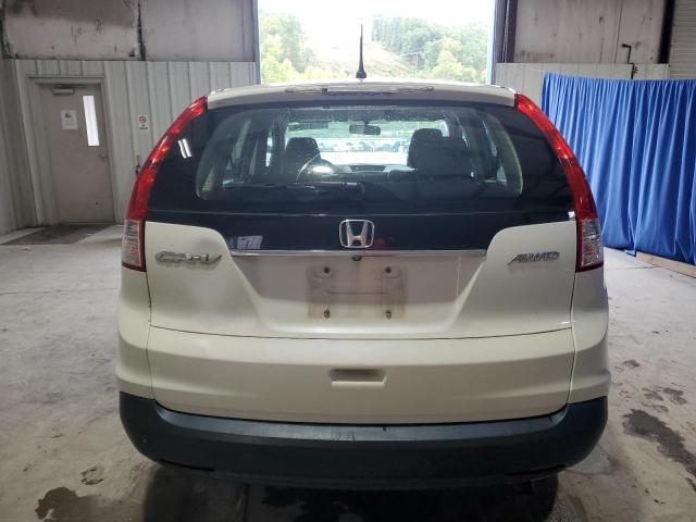 5J6RM4H32DL075234 - 2013 HONDA CR-V LX WHITE photo 6