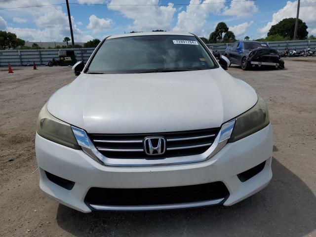 1HGCR2F30DA133620 - 2013 HONDA ACCORD LX WHITE photo 5