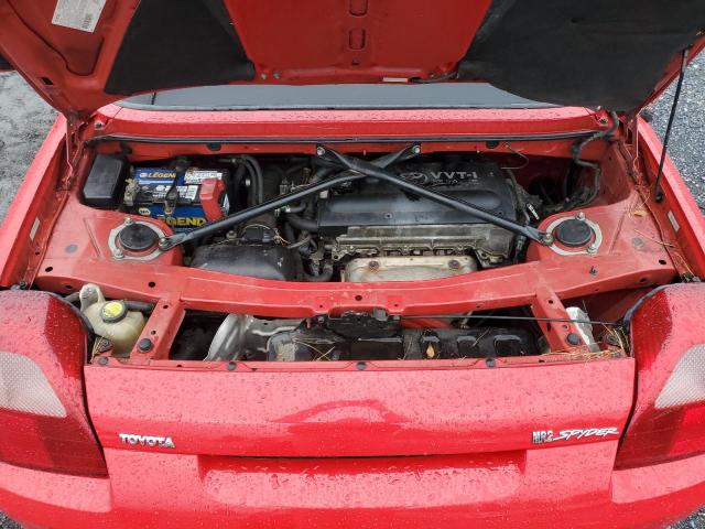 JTDFR320410024012 - 2001 TOYOTA MR2 SPYDER RED photo 11