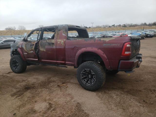 3C6UR5NL3KG606017 - 2019 RAM 2500 LARAMIE RED photo 2