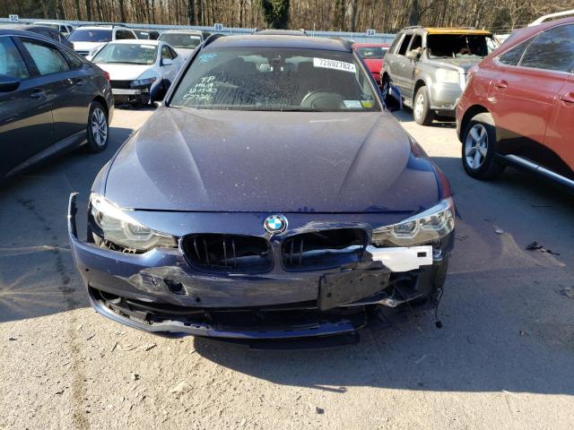 WBA8K3C59KA484413 - 2019 BMW 330XI Синий фото 5