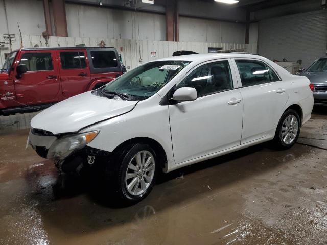2T1BU4EE1AC506081 - 2010 TOYOTA COROLLA BASE WHITE photo 1