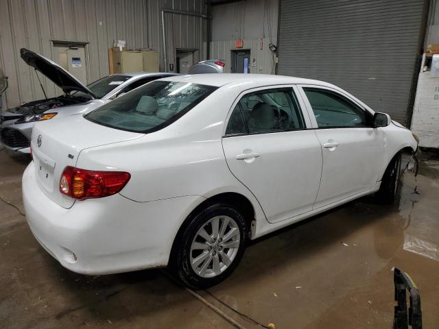 2T1BU4EE1AC506081 - 2010 TOYOTA COROLLA BASE WHITE photo 3