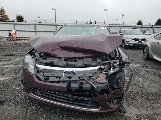 3FAHP0HA1CR299343 - 2012 FORD FUSION SE MAROON photo 5