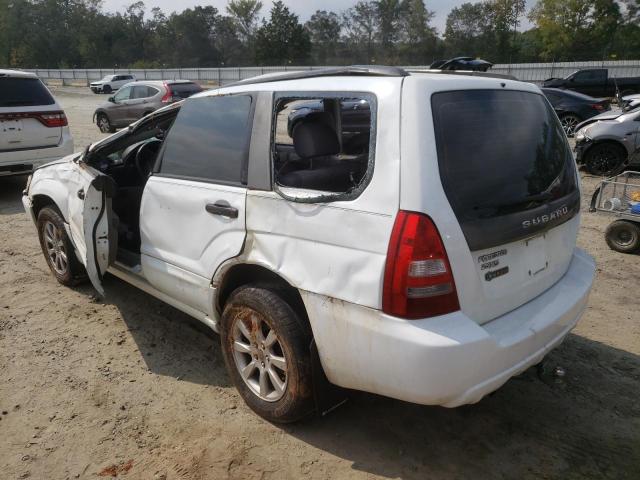 JF1SG65645G738781 - 2005 SUBARU FORESTER 2.5XS Белый фото 2
