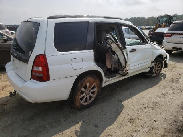 JF1SG65645G738781 - 2005 SUBARU FORESTER 2.5XS Белый фото 3