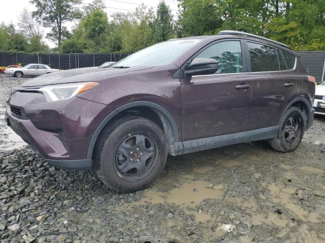 2T3BFREV7HW664612 - 2017 TOYOTA RAV4 LE BURGUNDY photo 1