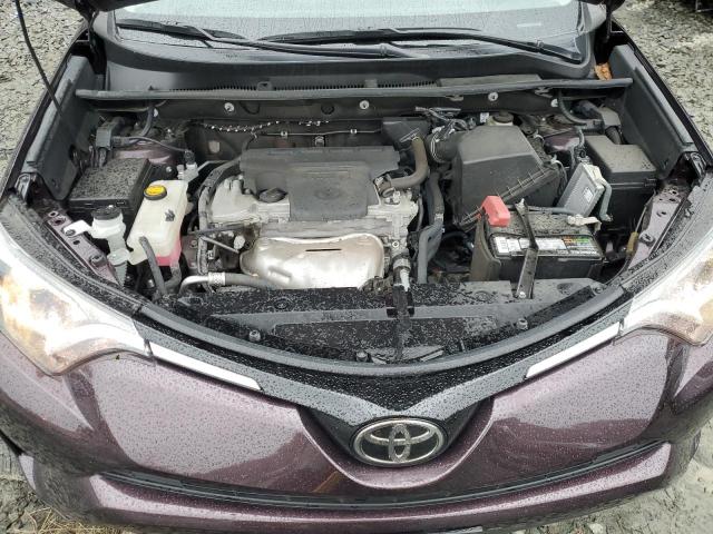 2T3BFREV7HW664612 - 2017 TOYOTA RAV4 LE BURGUNDY photo 12