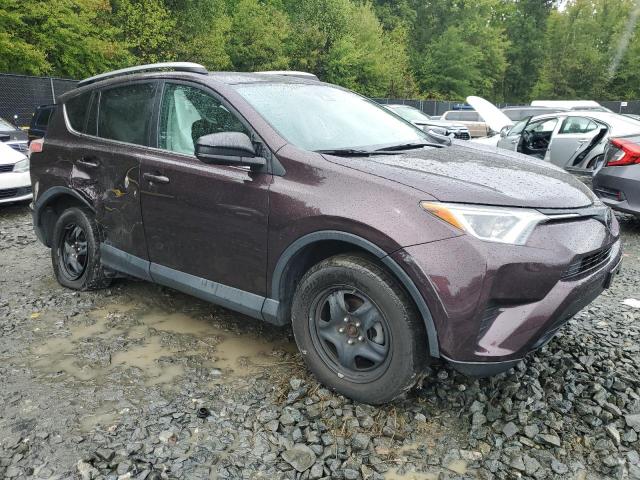 2T3BFREV7HW664612 - 2017 TOYOTA RAV4 LE BURGUNDY photo 4