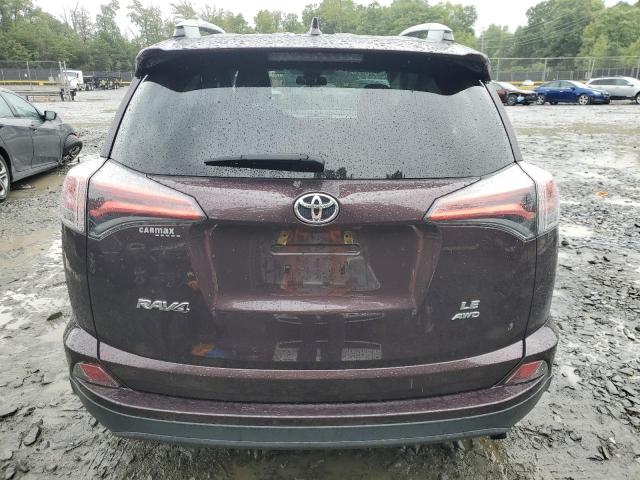 2T3BFREV7HW664612 - 2017 TOYOTA RAV4 LE BURGUNDY photo 6